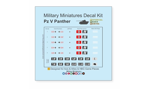 Decal Kit - Panzer V