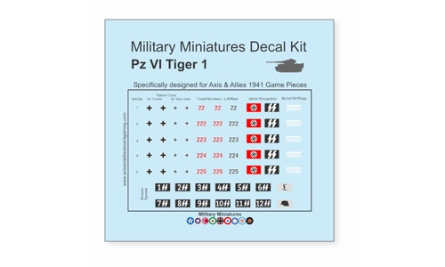 Decal Kit - Panzer VI