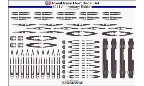 UK Fleet Set - 1941 Anniversary Edition