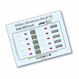 GAZ-60/Truck Decal Kit