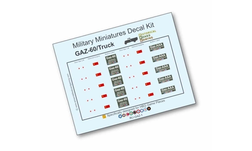 GAZ-60/Truck Decal Kit