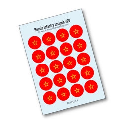 Russian Infantry Base Roundels