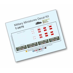 T34/76 Decal Set