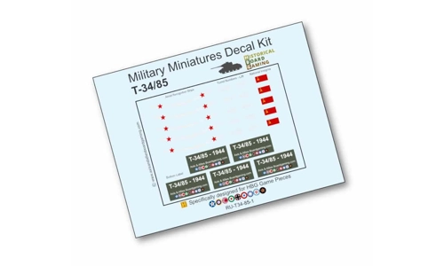 T-34/85 Decal Set