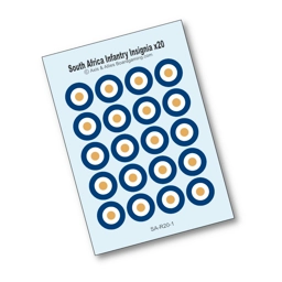 South Africa Infantry Base Roundels