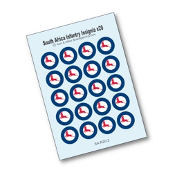 South Africa Infantry Base Roundels
