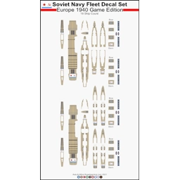 Russia Fleet Set - Europe 1940 Edition