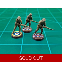 UK Infantry (Solid Color) x 5