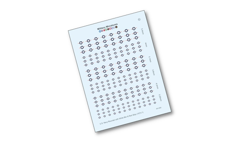 US Navy Roundel with White Bar & Red Stripe (1973-P)