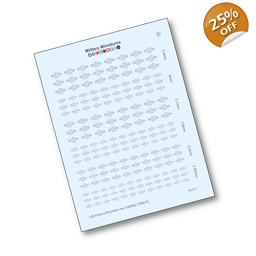 US Airforce Roundel Low Visibility (1980-P