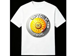 Rockonson Records Upton 2026 T-Shirt - A Variation on Our Classic Logo