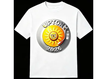 Rockonson Records Upton 2026 T-Shirt - A Variation on Our Classic Logo