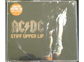 AC/DC ‎– Stiff Upper Lip - UK Limited Edition 3 Track CD Single