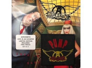 Aerosmith - Love In An Elevator - UK Limited Edition 2 Track 7" inc Free Sew On Patch