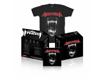Airbourne ‎– Black Dog Barking -Limited Edition CD Box Set Including Bonus Disc & T-Shirt