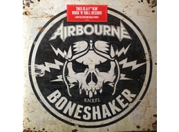 Airbourne - Boneshaker - Limited Edition 10 Track Gold Vinyl LP Gatefold Sleeve