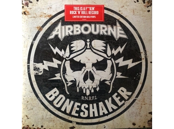 Airbourne - Boneshaker - Limited Edition 10 Track Gold Vinyl LP Gatefold Sleeve