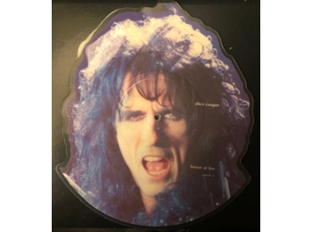 Alice Cooper - House Of Fire - UK Limited Edition 2 Track 7" Shaped Picture Disc