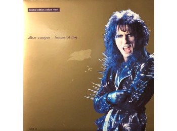 Alice Cooper - House Of Fire - UK Limited Edition 2 Track 7" Yellow Vinyl