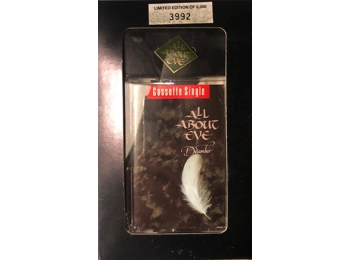 All about Eve - December - UK Limited Edition 6 Track Cassette Single In Numbered Box Set c/w Enamel Badge