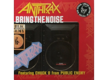 Anthrax ‎– Bring The Noise - UK Limited Edition 2 Track 10" Picture Disc In Numbered Fold Out Sleeve