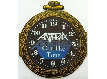 Anthrax ‎– Got The Time - UK Limited Edition 2 Track 10" Vinyl In Special Pocket Watch Fold Out Sleeve