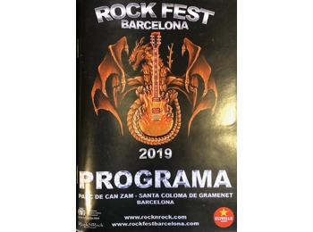 RockFest - Barcelona - Official 2019 Tour Programme