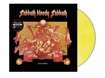 Black Sabbath - Sabbath Bloody Sabbath - UK Limited Edition 8 Track Yellow Vinyl LP
