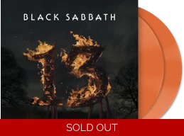 Black Sabbath - 13 - Limited Edition 2 x Orange Vinyl 8 Track LP In Gatefold Sleeve