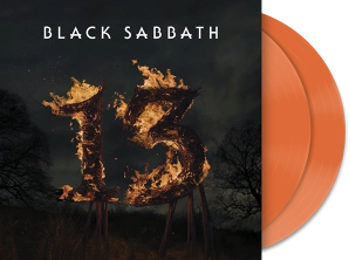 Black Sabbath - 13 - Limited Edition 2 x Orange Vinyl 8 Track LP In Gatefold Sleeve