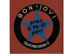 Bon Jovi ‎– Born To Be My Baby - UK Limited Edition 3 Track Black Vinyl 12