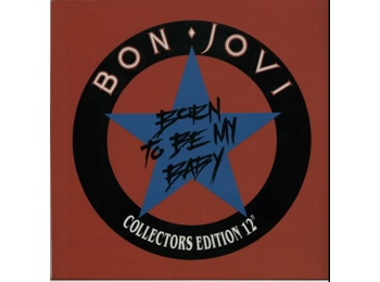 Bon Jovi ‎– Born To Be My Baby - UK Limited Edition 3 Track Black Vinyl 12" In Gatefold Sleeve