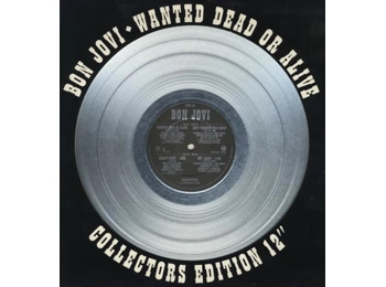 Bon Jovi ‎– Wanted Dead Or Alive - UK Limited Edition 4 Track 12" Silver Vinyl In Die Cut Sleeve