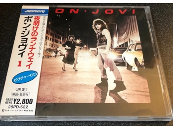 Bon Jovi - Bon Jovi - RARE 9 Track Japanese Picture CD Album