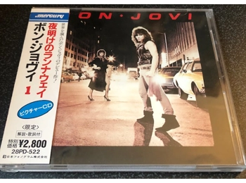 Bon Jovi - Bon Jovi - RARE 9 Track Japanese Picture CD Album