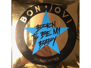 Bon Jovi - Born To Be My Baby - UK Limited Edition 2 Track 7" Calander Card Pack