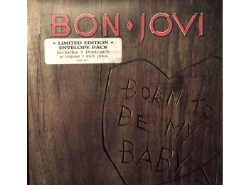 Bon Jovi - Born To Be My Baby - Limited Edition 7" Envelope Pack inc 3 Postcards