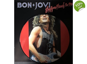 Bon Jovi - Lay Your Hands On Me - UK Limited Edition 10" Picture Disc 3 Track c/w Insert