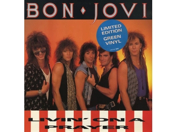 Bon Jovi ‎– Livin' On A Prayer - UK Limited Edition 3 Track 12" Green Vinyl