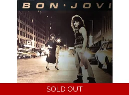 Bon Jovi - Bon Jovi - UK 1st Press Black Vinyl LP