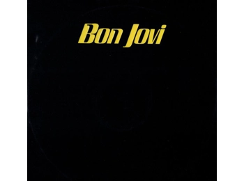 Bon Jovi ‎– Never Say Goodbye - UK Limited Edition 3 Track Yellow Vinyl In Custom PVC Sleeve