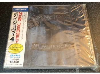 Bon Jovi - New Jersey - Japanese 13 Track CD album