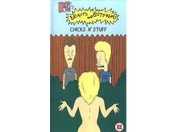 Beavis and Butt-head - Chicks N' Stuff  - UK 1st Press 9 Episode VHS Video Cassette