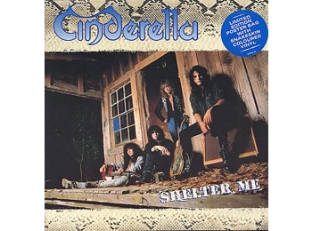 Cinderella  ‎– Shelter Me - UK Limited Edition 3 Track 12" Snakeskin Picture Disc On Fold Out Poster Sleeve