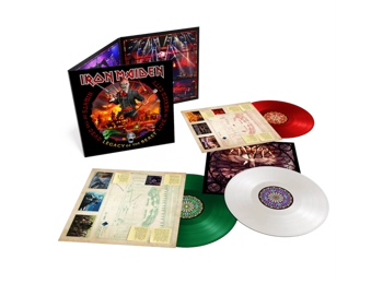 Iron Maiden ‎– Nights Of The Dead, Legacy Of The Beast: Live In Mexico City - Limited Edition 17 Track 3 x Coloured Vinyl LP