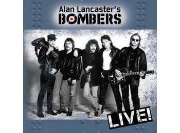 Alan Lancaster’s Bombers - Live - Mega Rare UK 9 Track White Vinyl LP