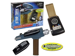 Diamond Select Star Trek Gold Phaser and Communicator