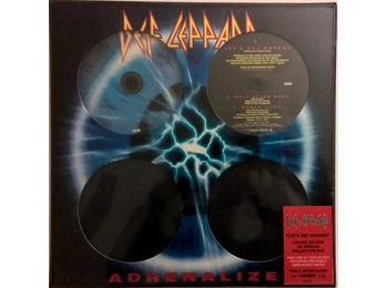 Def Leppard ‎– Let's Get Rocked - UK Limited Edition 3 TRack CD Single Housed In A 12" Box