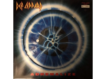 Def Leppard - Adrenalize - Limited Edition UK 10 Track LP Picture Disc In Numbered Die Cut Sleeve
