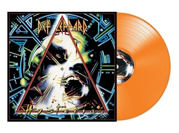 Def Leppard - Hysteria - Rare 2017 Remastered 2 x Limited Edition Orange Vinyl LP